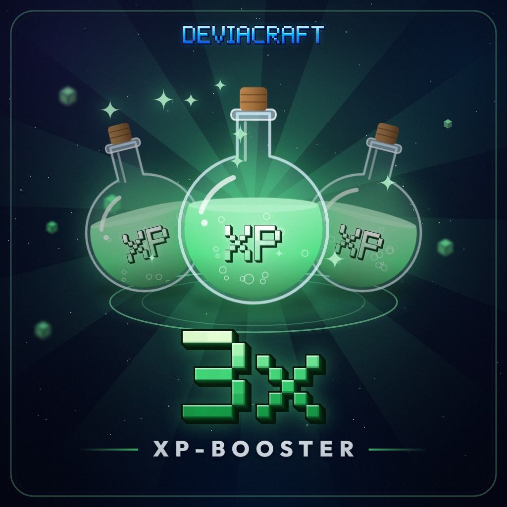 ✦ 3x XP-BOOSTER ✦