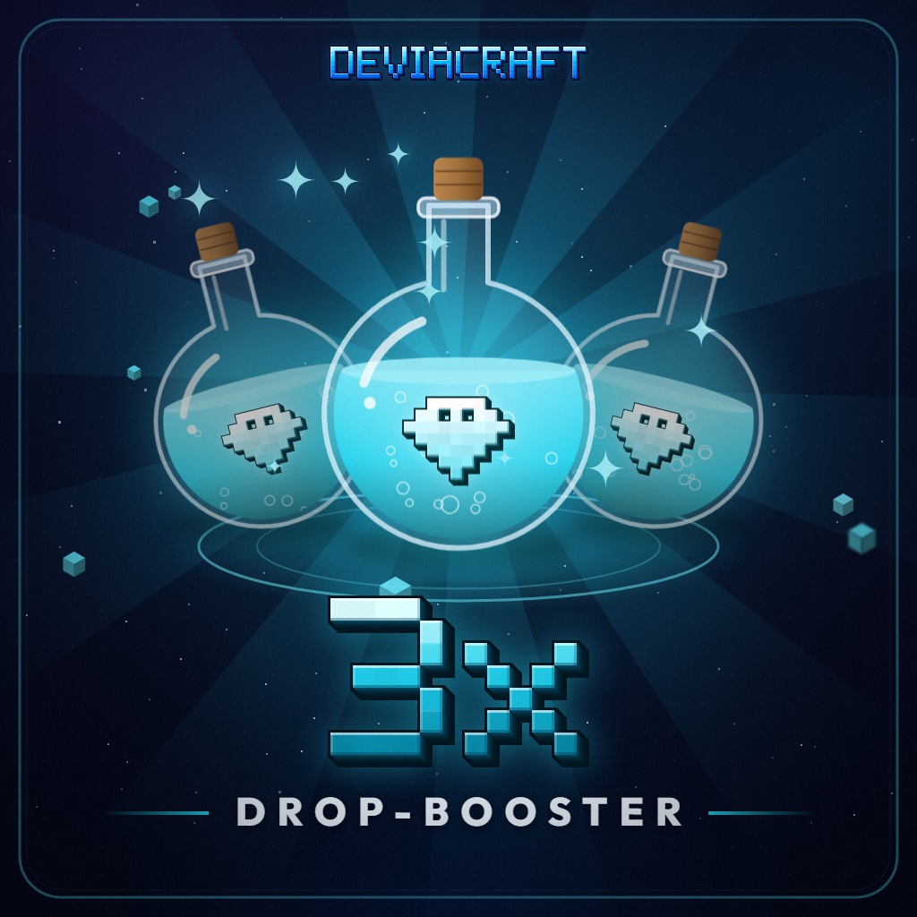 ✦ 3x DROP-BOOSTER ✦