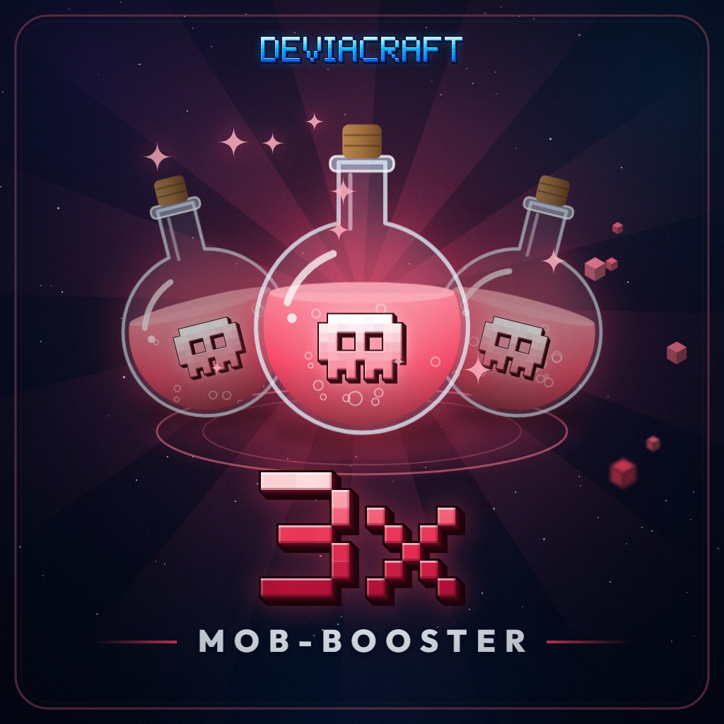 ✦ 3x MOB-BOOSTER ✦