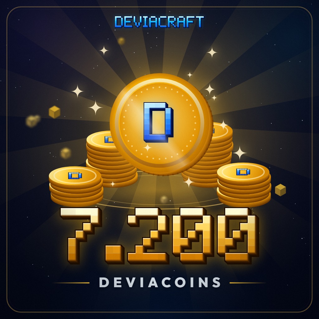 ✦ 7.200 DEVIACOINS ✦
