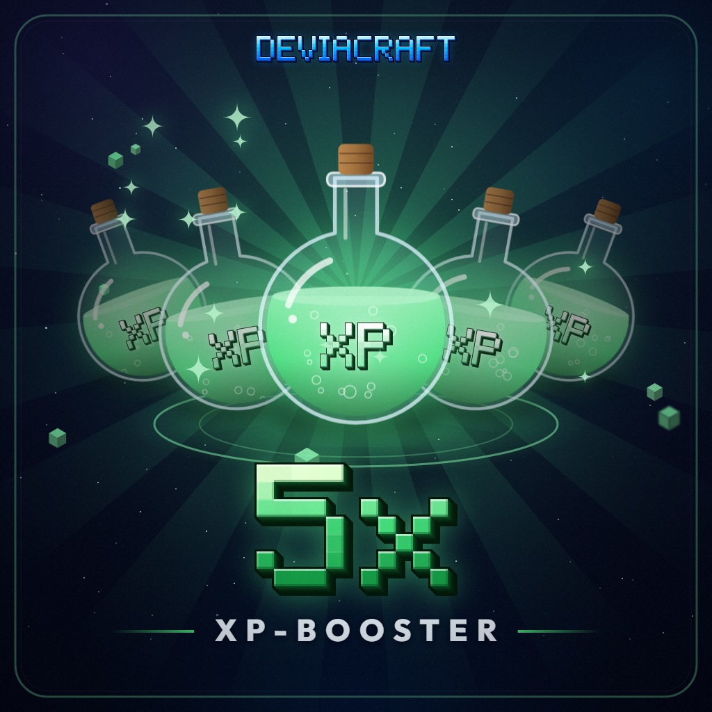 ✦ 5x XP-BOOSTER ✦