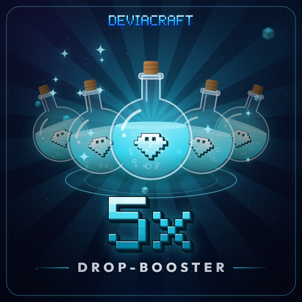 ✦ 5x DROP-BOOSTER ✦